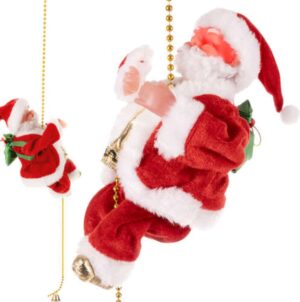 Klimmmende KerstMan Uniek